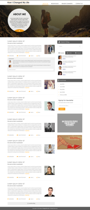 Web Design by Sbss for this project | Design: #11374042