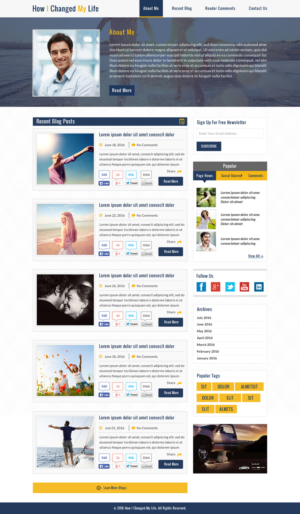 Web Design by Sbss for this project | Design: #11374046