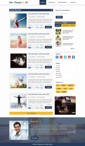 Web Design by Sbss for this project | Design: #11380600