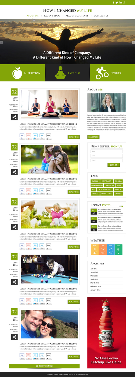Web Design by Sbss for this project | Design: #11380605