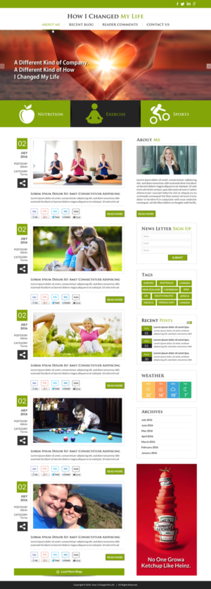 Web Design by Sbss for this project | Design: #11380606