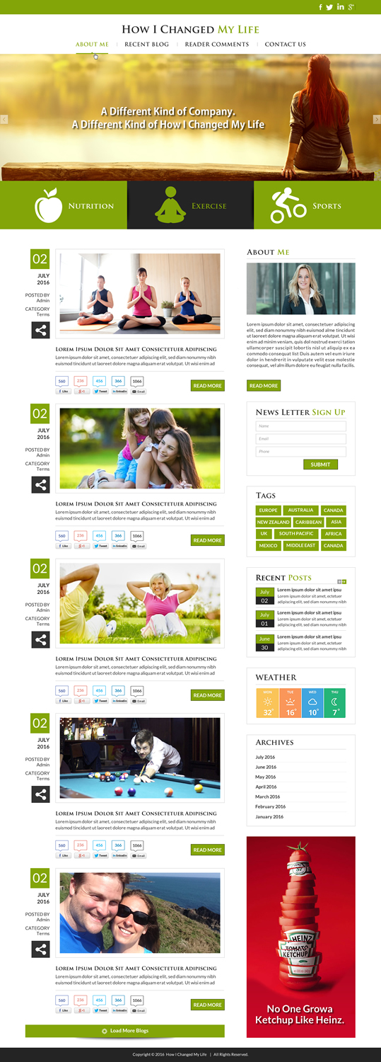 Web Design par Sbss pour ce projet | Design #11380607