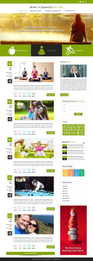 Web Design by Sbss for this project | Design: #11380607