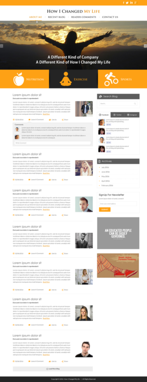 Web Design by Sbss for this project | Design: #11394380
