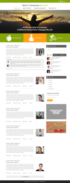 Web Design by Sbss for this project | Design: #11394381