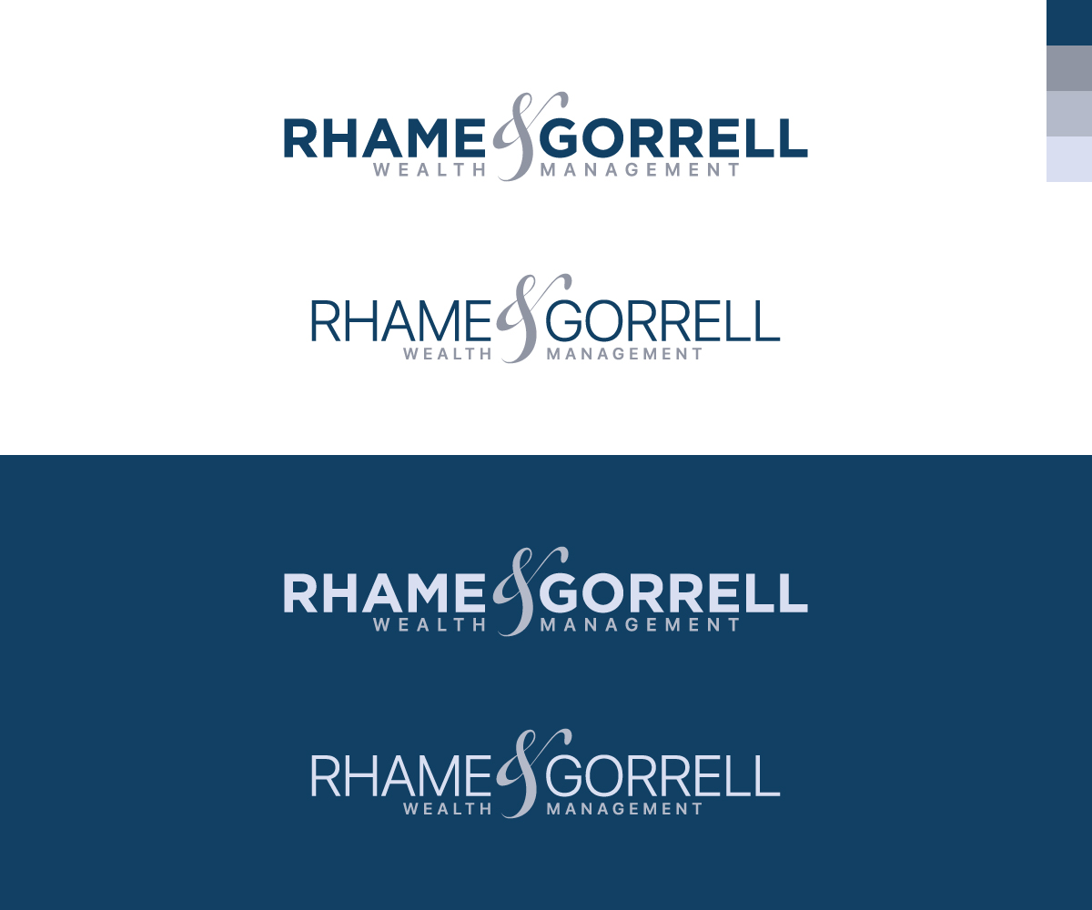 Logo-Design von Slobodan Cagic für Rhame & Gorrell Wealth Management | Design #11383823