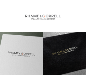 Logo Design by ZRAKdesign for Rhame & Gorrell Wealth Management | Design #11416152