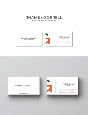 Logo-Design von ZRAKdesign für Rhame & Gorrell Wealth Management | Design: #11416422