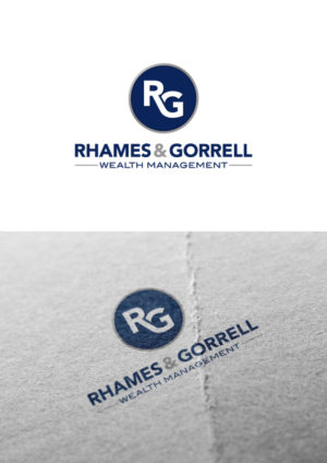 Logo Design by The Marble Peach for Rhame & Gorrell Wealth Management | Design: #11365751