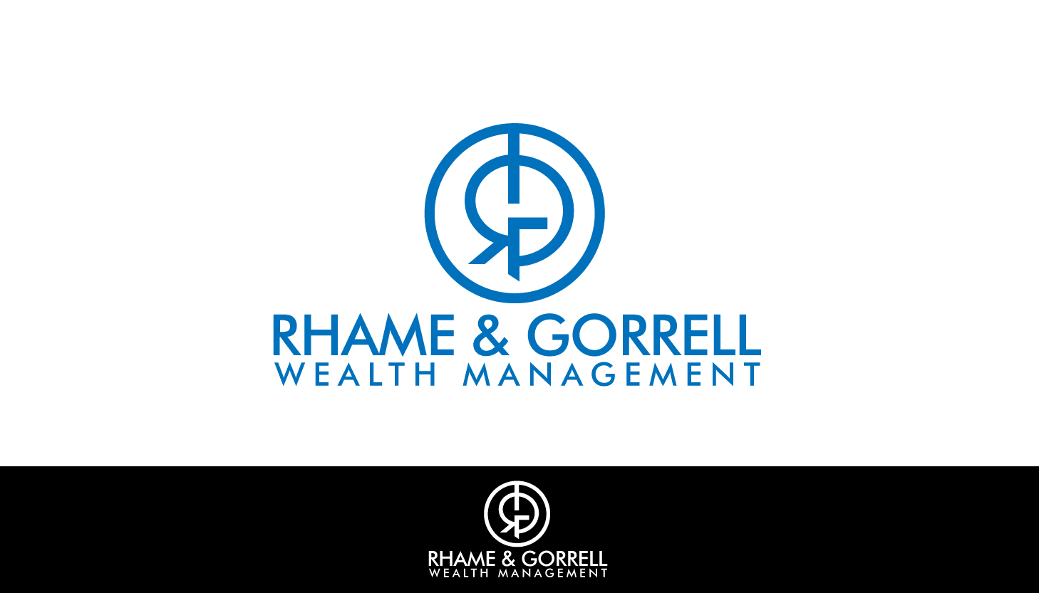 Diseño de Logo por parshdelhi para Rhame & Gorrell Wealth Management | Diseño #11367169
