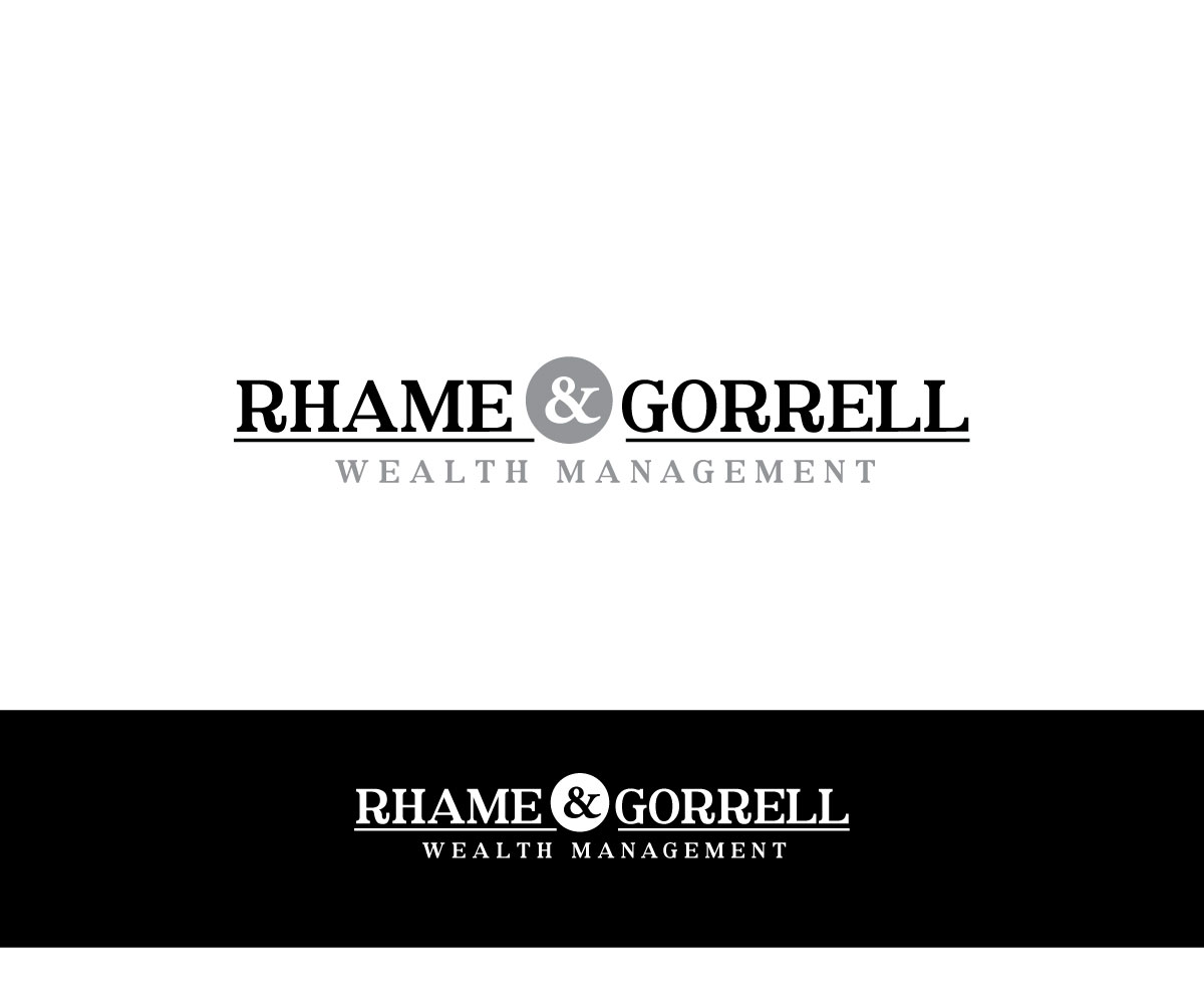 Logo Design by ecorokerz for Rhame & Gorrell Wealth Management | Design #11361453