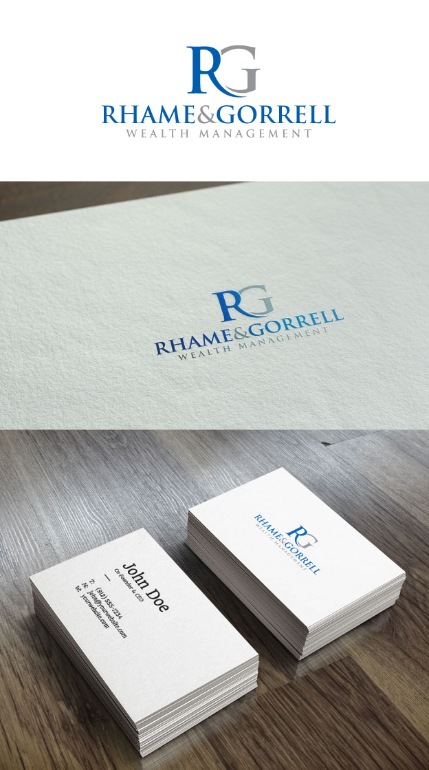 Diseño de Logo por ecorokerz para Rhame & Gorrell Wealth Management | Diseño #11370600