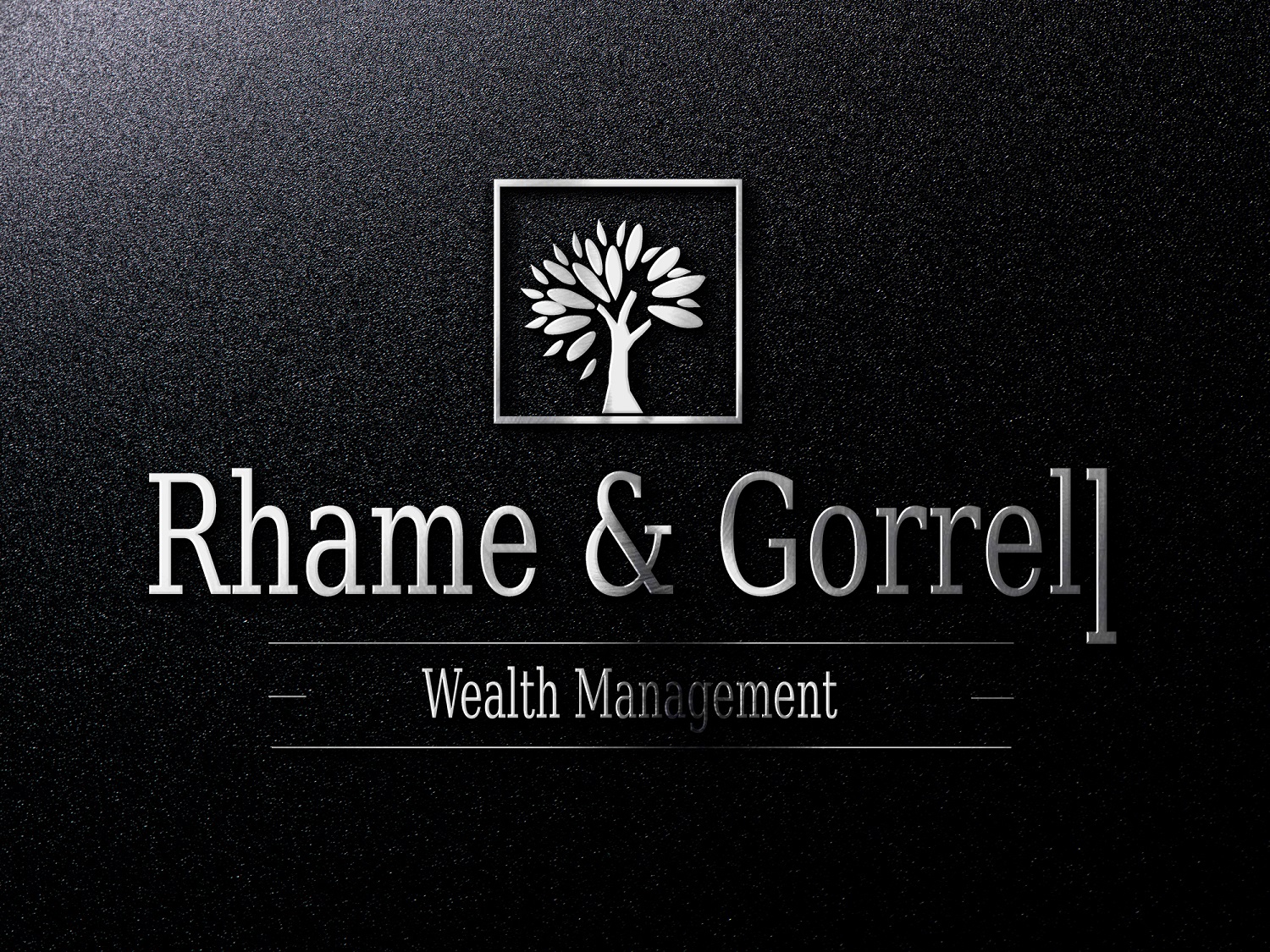 Logo-Design von Alex Michel für Rhame & Gorrell Wealth Management | Design #11366891