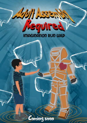 Adult Assembly Required Poster | Poster Design by SAI DESIGNS
