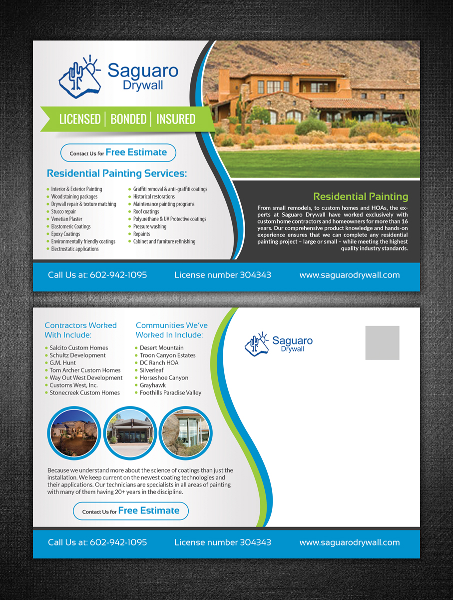 Design de Carte Postale par debdesign pour ce projet | Design #11404554