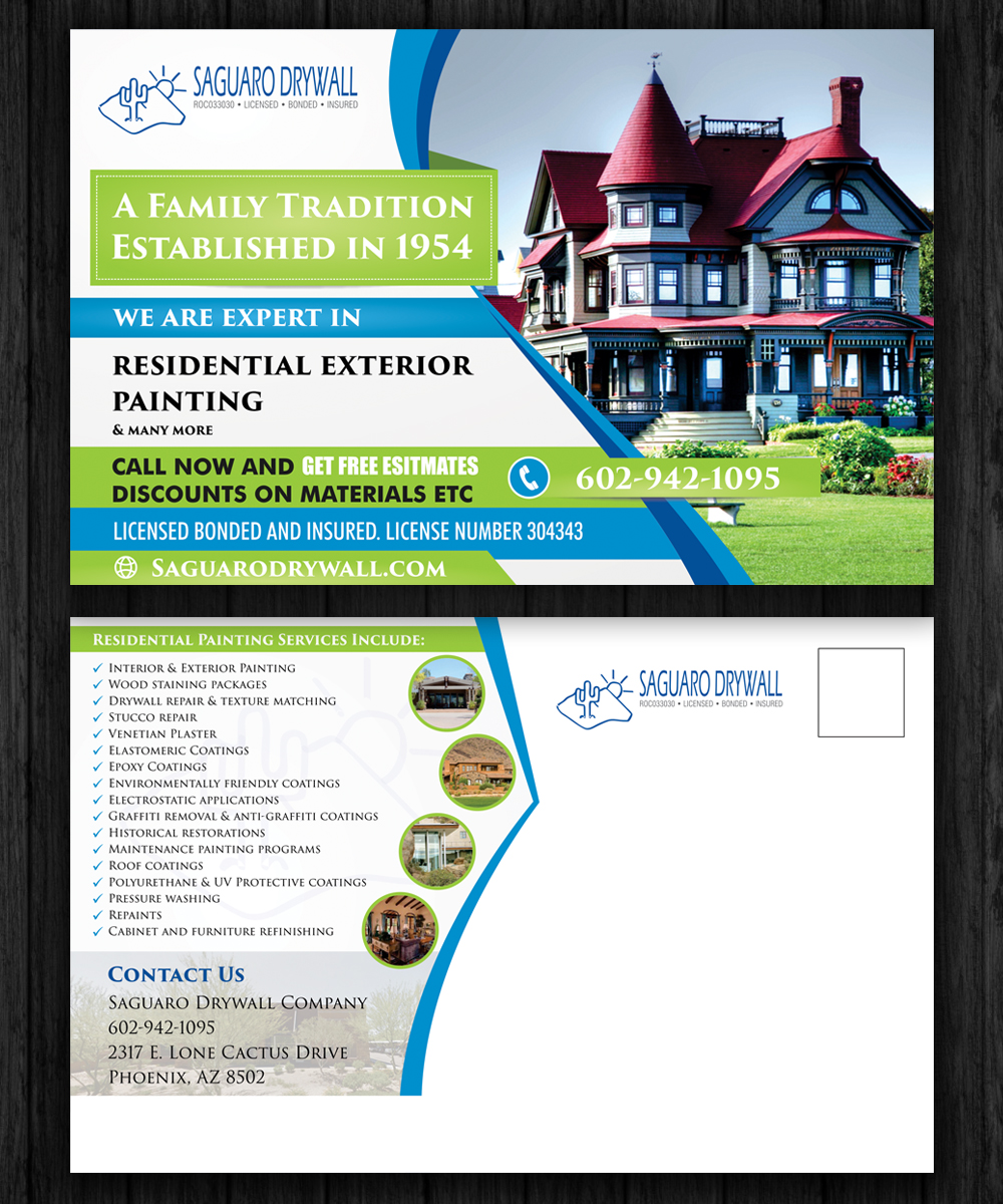 Postcard Design by ecorokerz for this project | Design #11405366