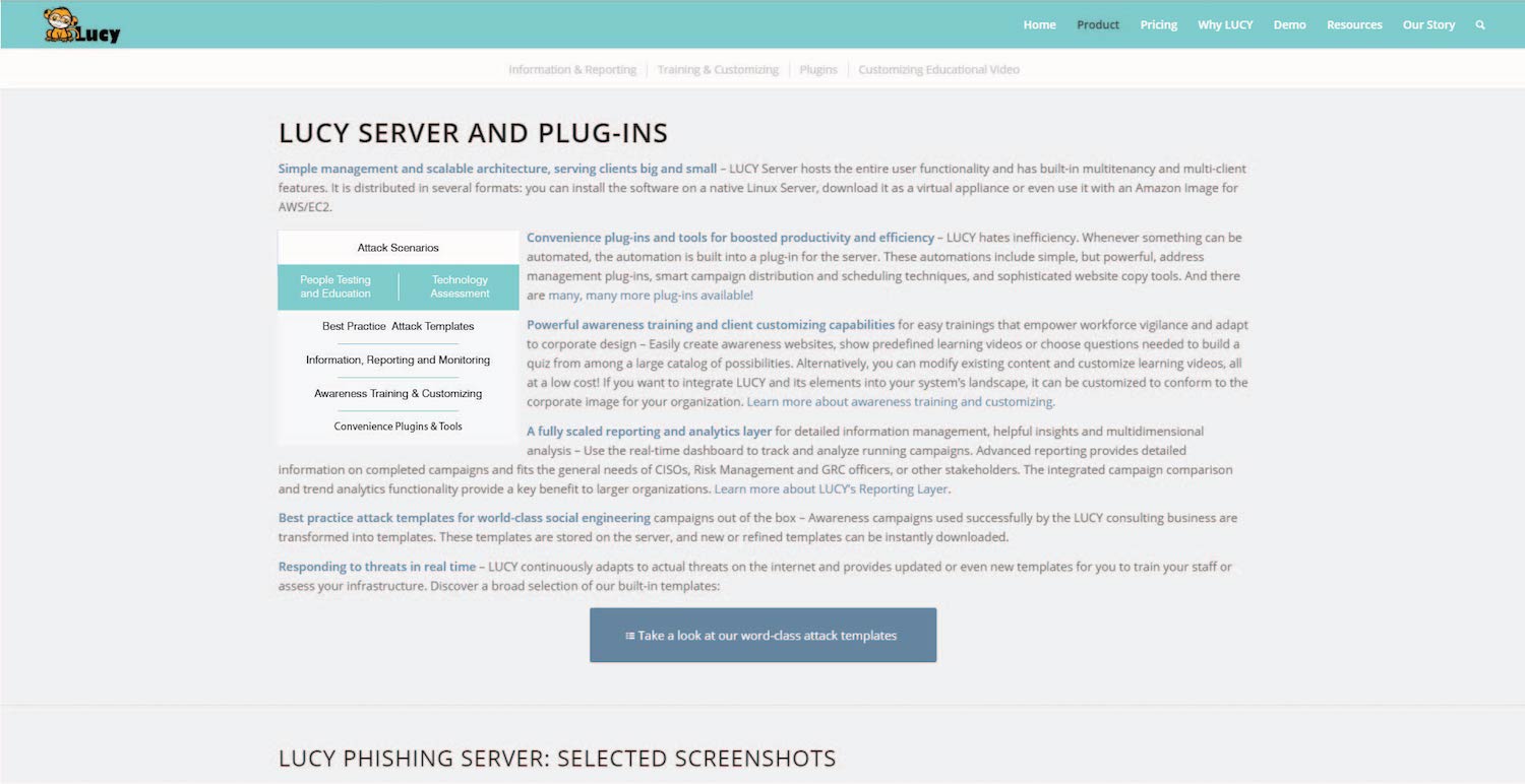 Web Design by dii for LUCY Security AG | Design #11458731