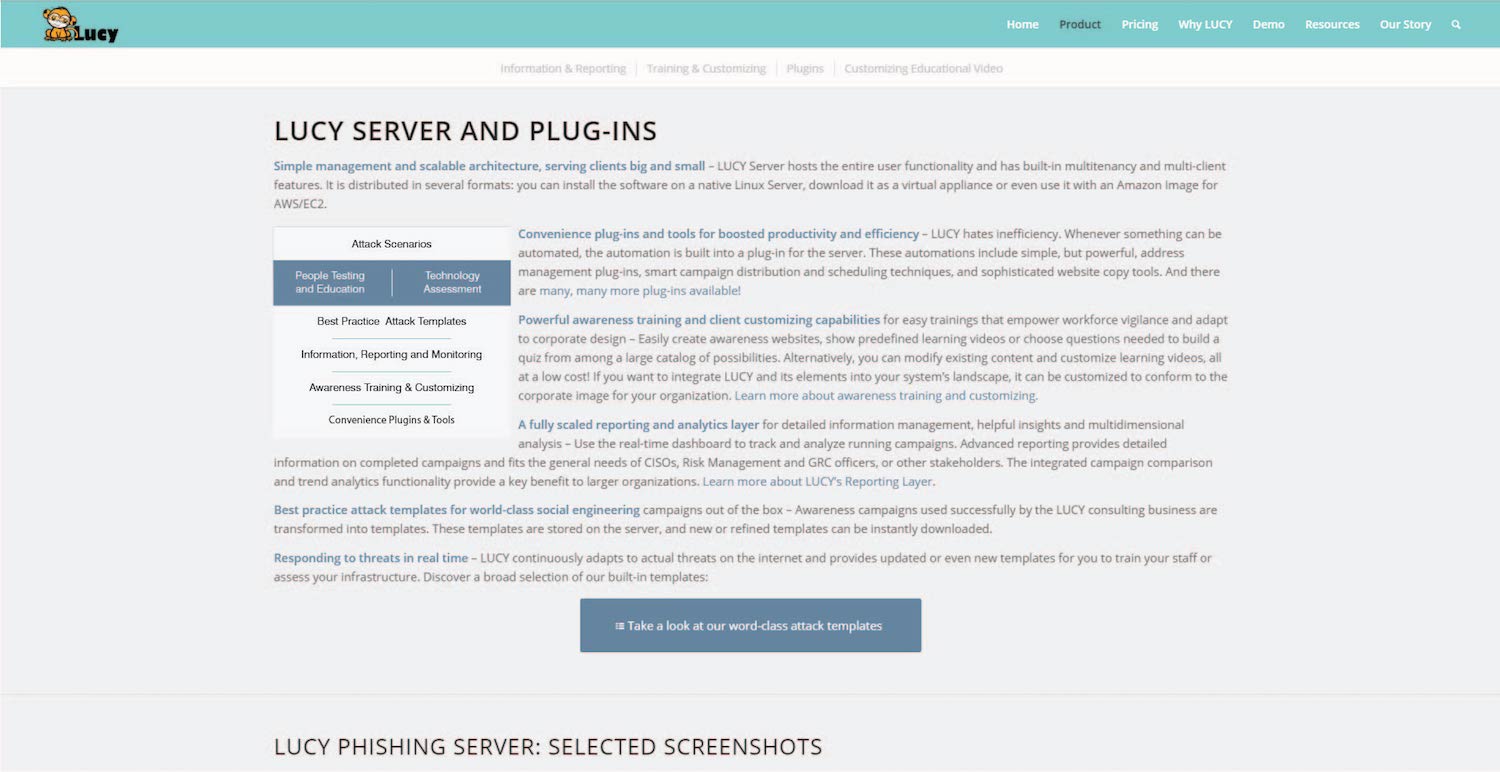 Web-Design von dii für LUCY Security AG | Design #11458738