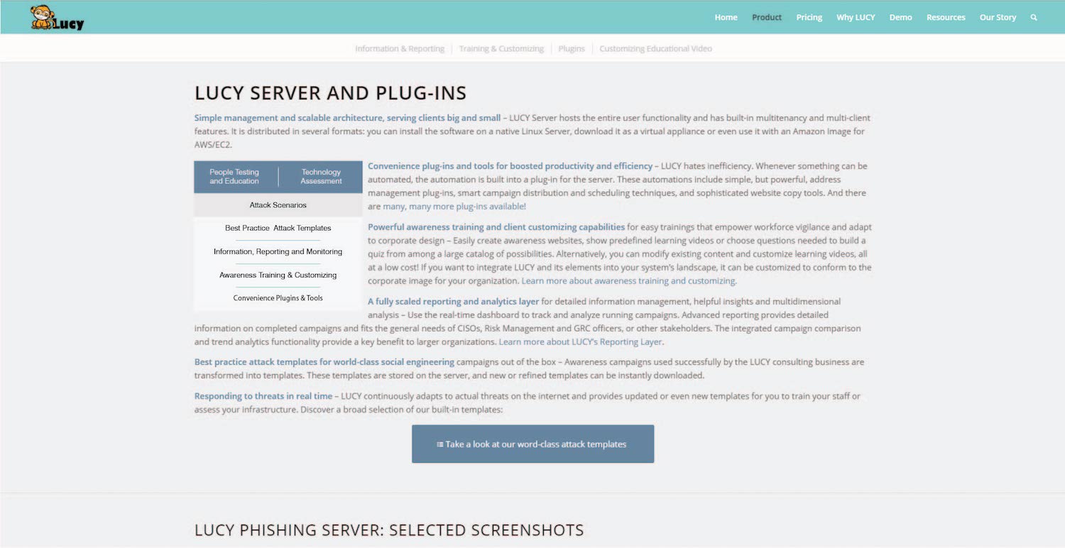 Web-Design von dii für LUCY Security AG | Design #11458739