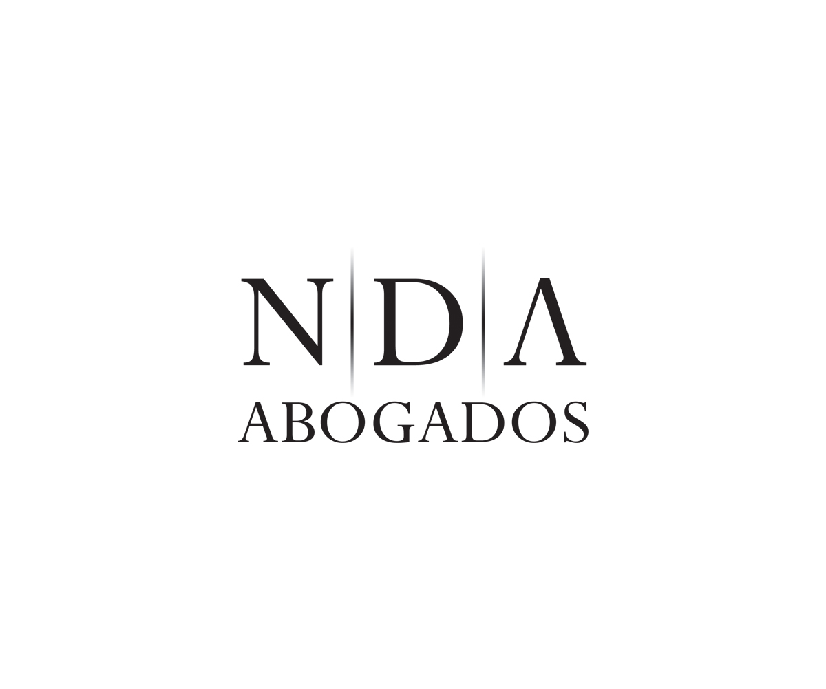 Diseño de Logo por Ethien para NDA Abogados | Diseño #11399887