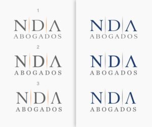 Logo-Design von Ethien für NDA Abogados | Design: #11484053