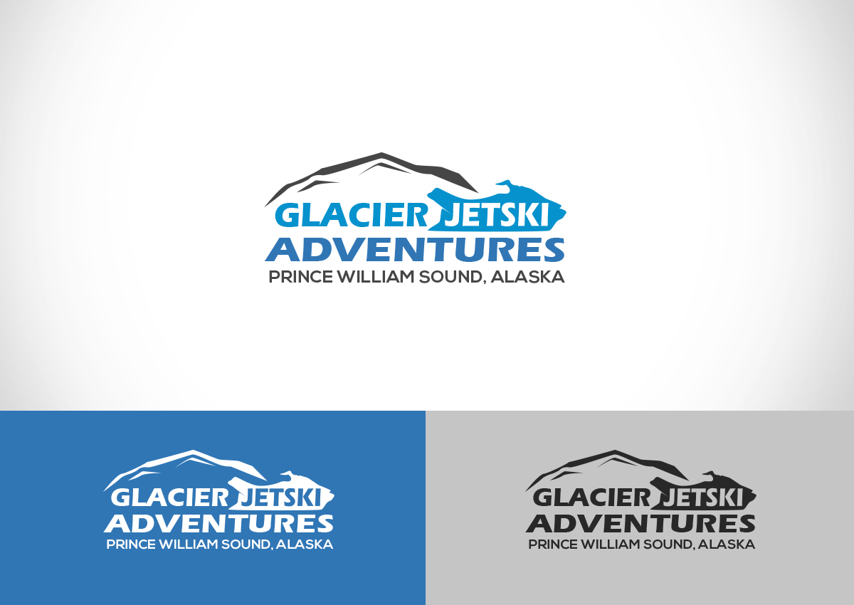 Logo Design by Maher Sh for Glacier Jetski Adventures | Design #11373672