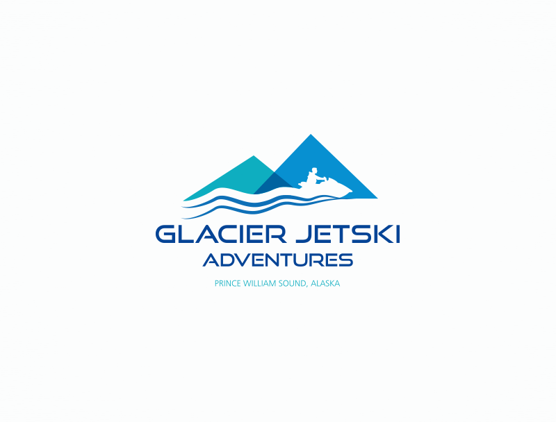 Logo Design by Enzzok for Glacier Jetski Adventures | Design #11394415