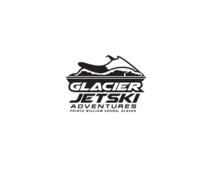 Logo Design by Buck Tornado for Glacier Jetski Adventures | Design: #11382689