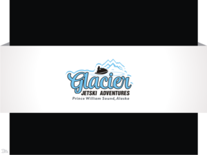 Logo Design by Blueberry for Glacier Jetski Adventures | Design: #11363048