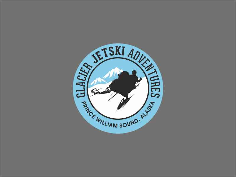 Logo Design by Ample Designs for Glacier Jetski Adventures | Design #11369267