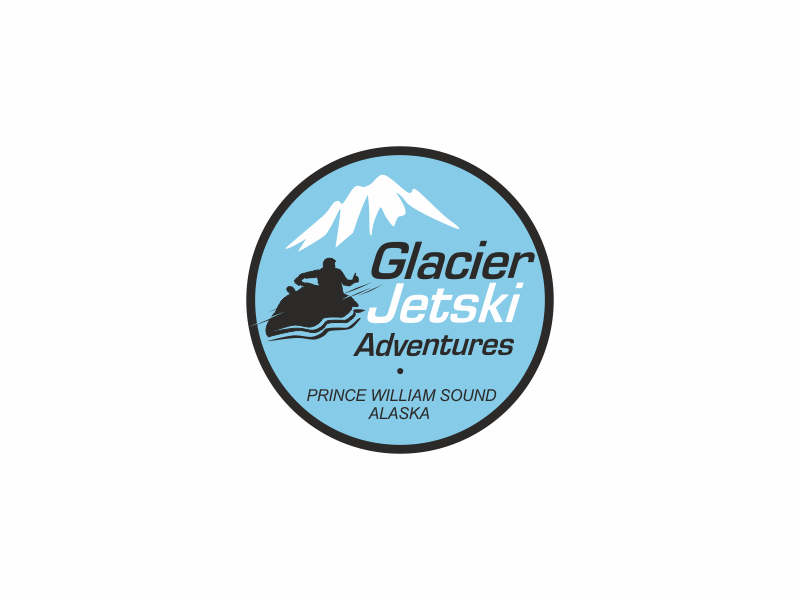 Logo Design by Ample Designs for Glacier Jetski Adventures | Design #11389263