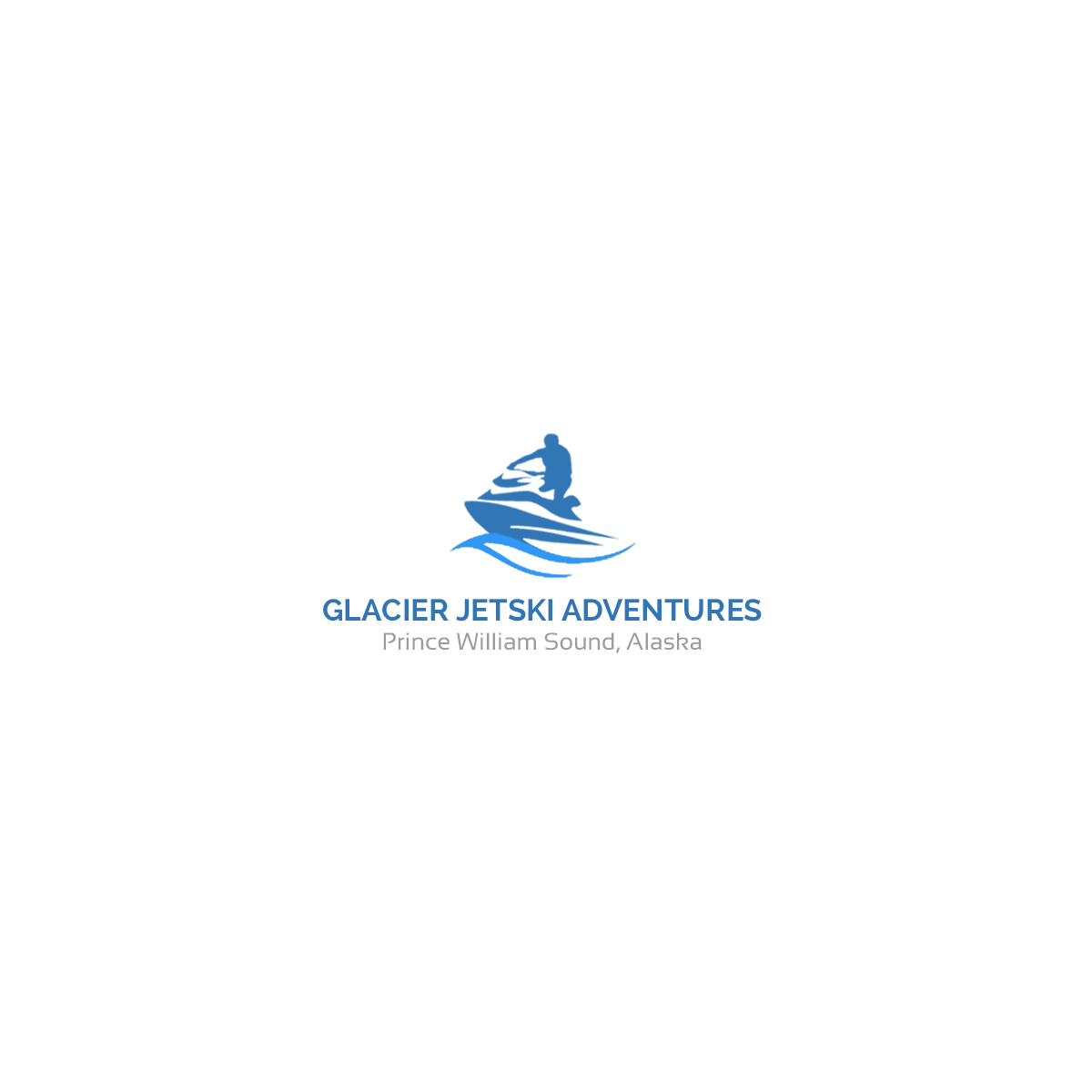 Logo Design by graphicssquare for Glacier Jetski Adventures | Design #11363722