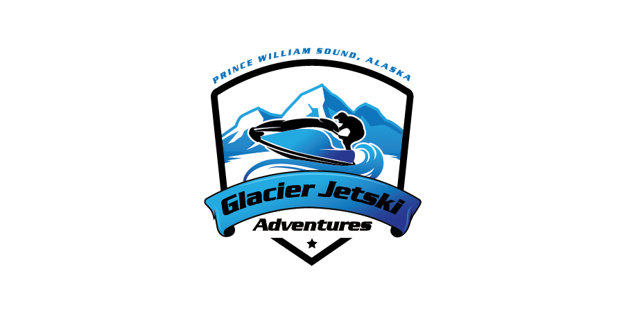 Logo Design by debdesign for Glacier Jetski Adventures | Design #11370793