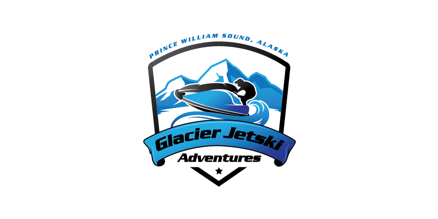 Logo Design by debdesign for Glacier Jetski Adventures | Design #11370794