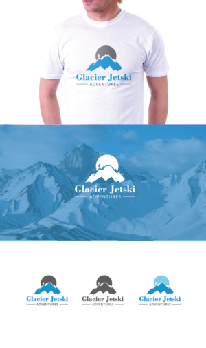 Logo Design by akriti for Glacier Jetski Adventures | Design: #11389093