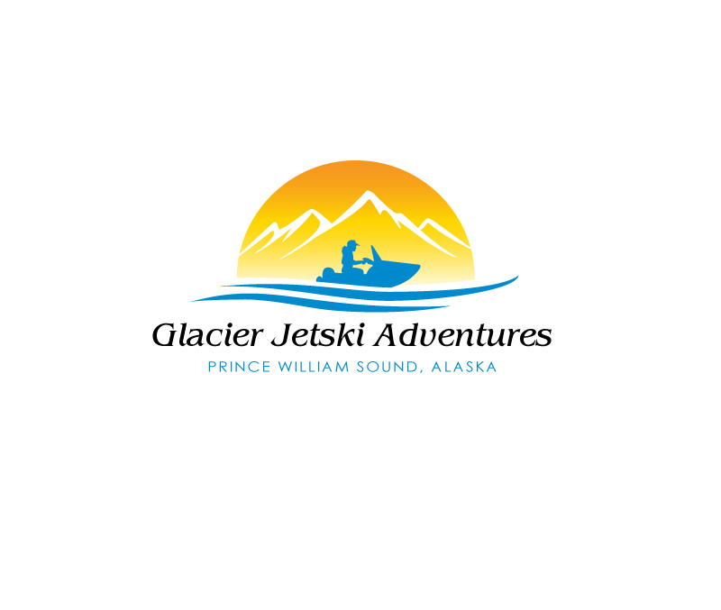 Logo Design by instudio for Glacier Jetski Adventures | Design #11362647