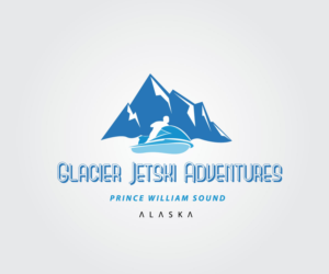 Logo Design by Aeidan for Glacier Jetski Adventures | Design: #11364572