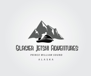 Logo Design by Aeidan for Glacier Jetski Adventures | Design: #11364573