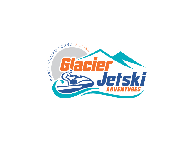 Logo Design by somani for Glacier Jetski Adventures | Design #11361967