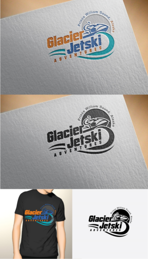 Logo Design by somani for Glacier Jetski Adventures | Design: #11383013