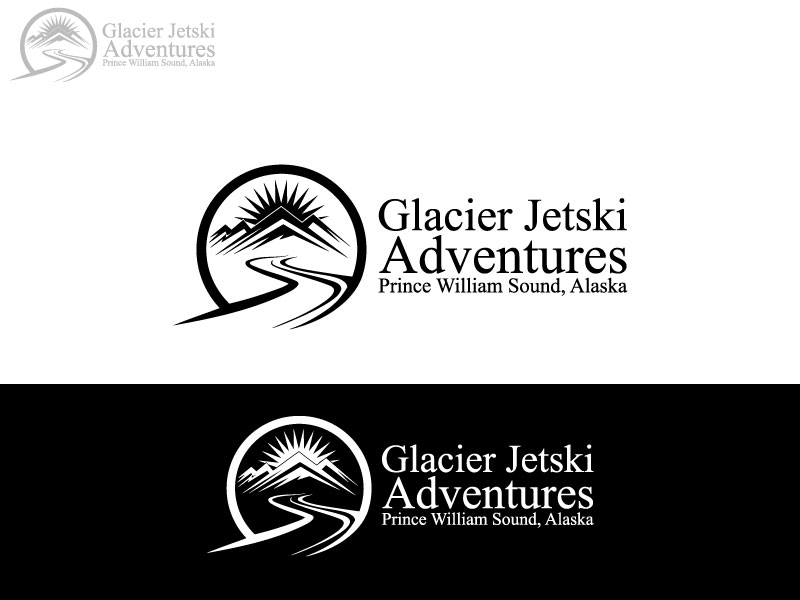 Logo Design by Nazir for Glacier Jetski Adventures | Design #11383508
