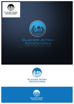 Logo Design by goranvisnjic82 for Glacier Jetski Adventures | Design #11366118