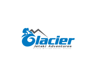 Logo Design by ecorokerz for Glacier Jetski Adventures | Design #11360852