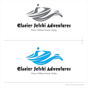 Logo Design by J.Rakesh for Glacier Jetski Adventures | Design: #11383420