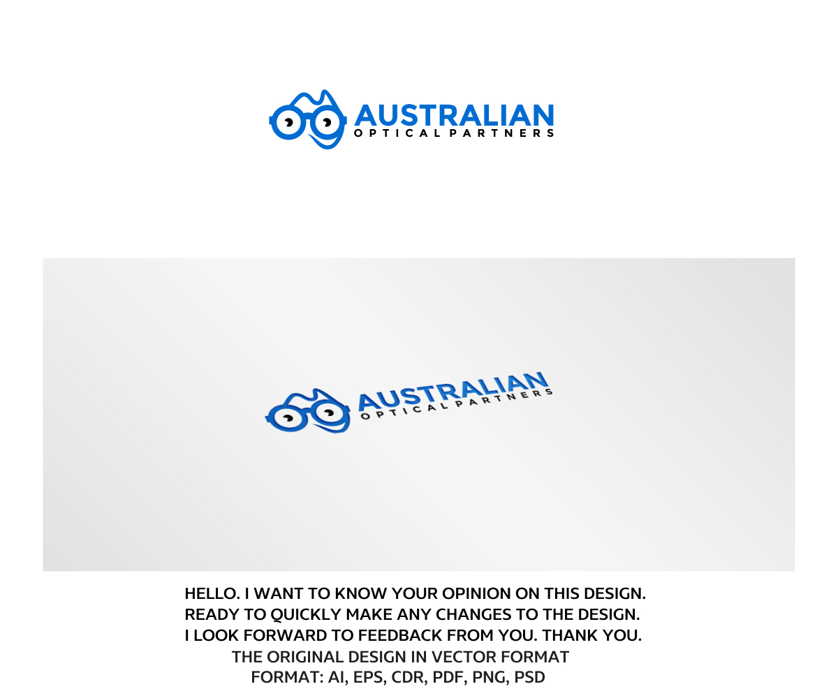 Diseño de Logo por artsterdam para Australian Optical Partners | Diseño #11421928