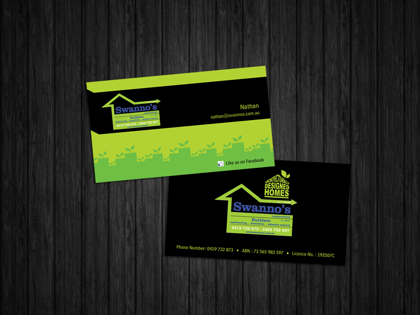 Business Card Design by  Tabu for this project | Design #2335410