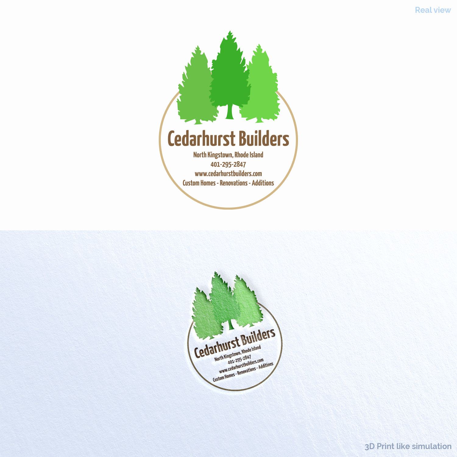 Logo Design by Anthony for Cedarhurst Builders | Design #11364693