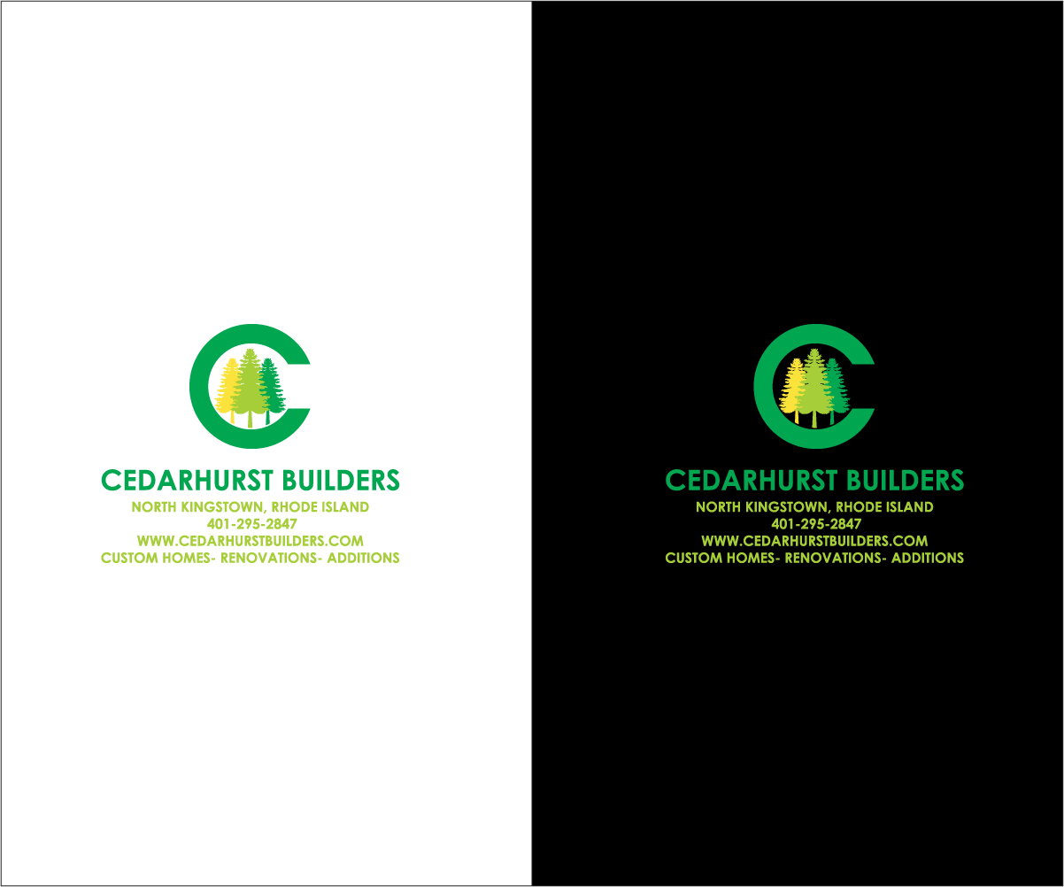 Logo Design by bijuak for Cedarhurst Builders | Design #11365803