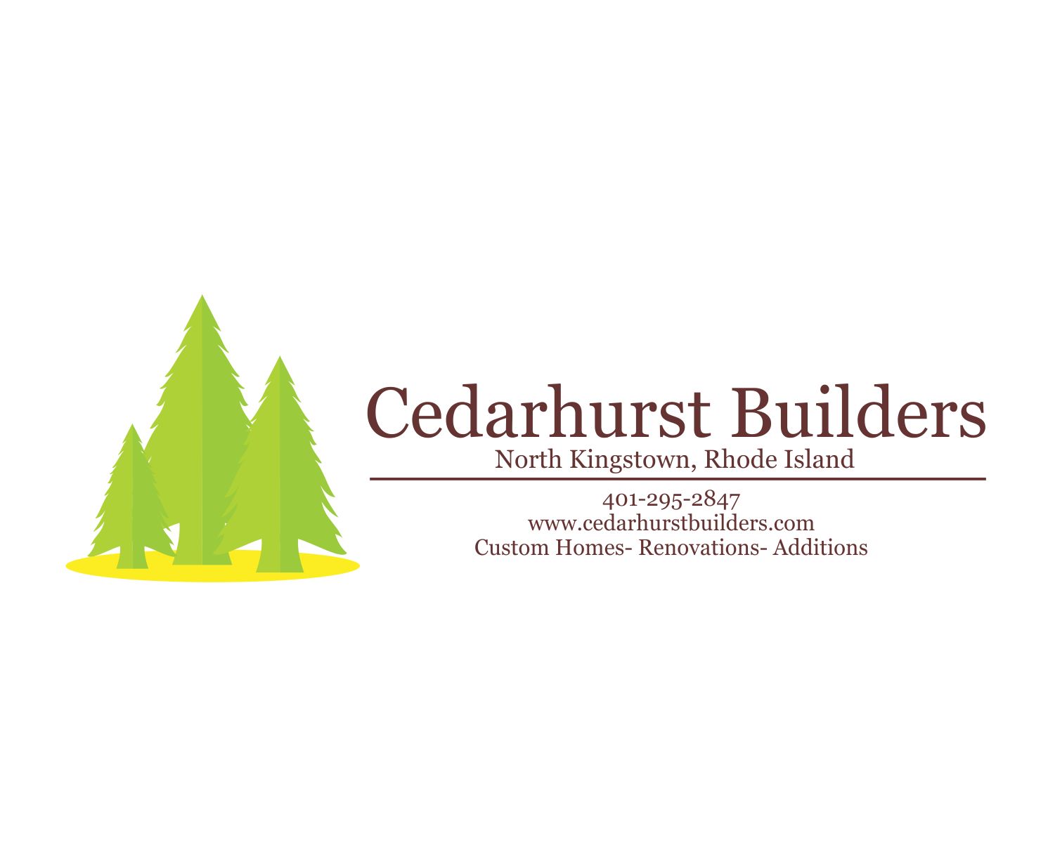 Logo Design by neverrollalone16 for Cedarhurst Builders | Design #11365577
