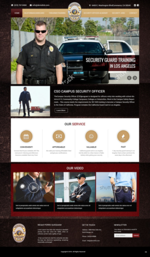 Web Design by pb for Public Safety Institute | Design: #11372875